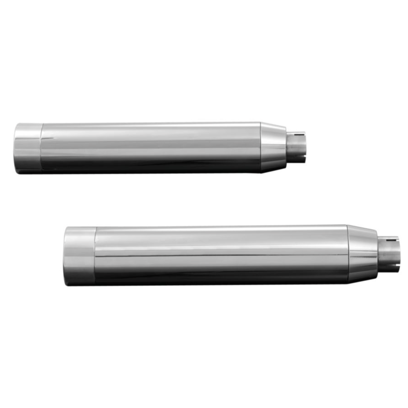 Straight cut slip-on 80 mm chroom FXDF FXDWG Euro 3