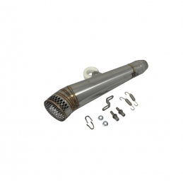 GP uitlaat Grid Mesh 51 mm RVS Highway Hawk