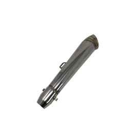 GP uitlaat Type 1 51 mm 400 mm RVS Highway Hawk