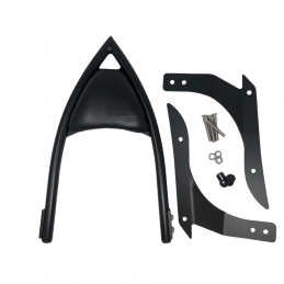 Zwarte Sissybar Arch Yamaha XVS 1300 Custom Highway Hawk