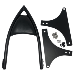 Zwarte Sissybar Arch Harley-Davidson Softail Highway Hawk