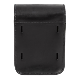 Ledrie sissybar tas zwart leer 3,5L