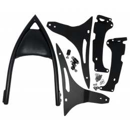 Zwarte Sissybar Arch Honda VT 1300 CX Fury Highway Hawk