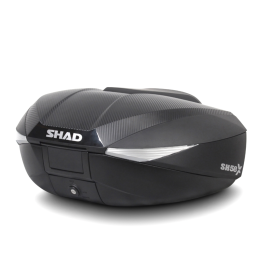 SHAD SH58X Topkoffer 46–58L | Zwart/Carbon Verstelbaar
