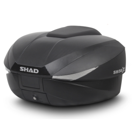 SHAD SH58X Topkoffer 46–58L | Zwart/Carbon Verstelbaar