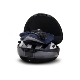 SHAD SH48 Topkoffer 48L | Zwart met Carbon & Rugleuning