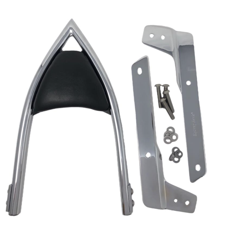 Chromen Sissybar Arch Honda VT750C2B Black Spirit Highway Hawk
