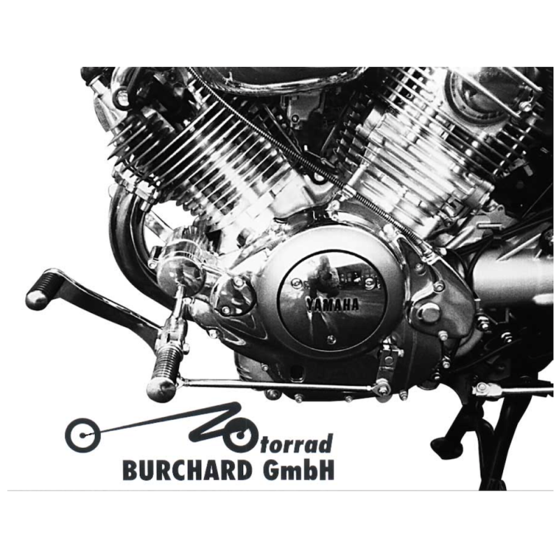 Forward controls 13 cm Yamaha XV Virago