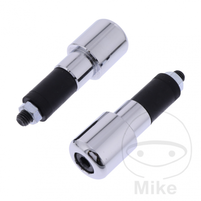 Stuurgewichten 22 mm chroom staal JMP mini