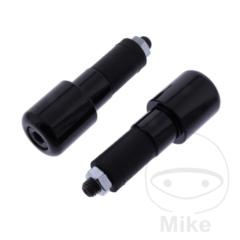 Stuurgewichten 22 mm zwart staal JMP mini
