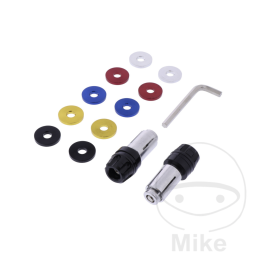 Stuurgewichten 22 mm aluminium multicolor JMP mini
