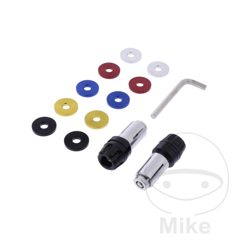 Stuurgewichten 22 mm aluminium multicolor JMP mini