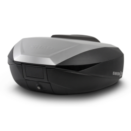 SHAD SH59X Topkoffer 46–58L | Zwart/Aluminium Verstelbaar