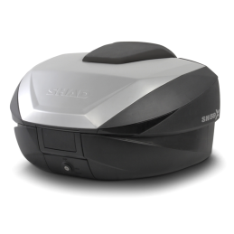 SHAD SH59X Topkoffer 46–58L | Zwart/Aluminium Verstelbaar