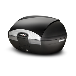 SHAD SH45 Topkoffer 45L Zwart | Incl. Montageplaat