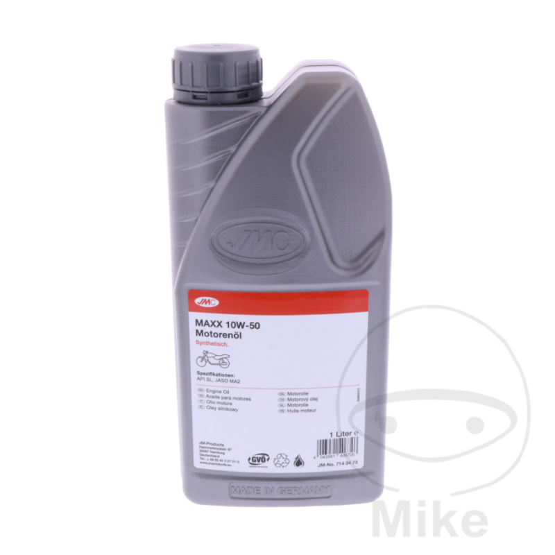 JMC MAXX 10W50 4T Motorolie – Volsynthetisch | JASO MA2