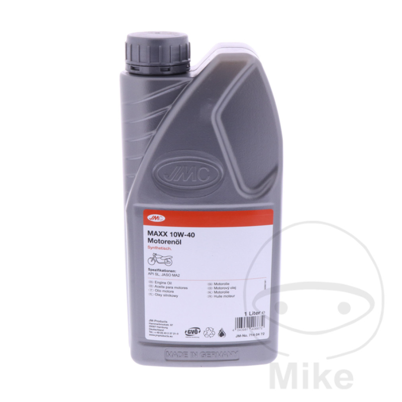 JMC MAXX 10W40 4T Motorolie – Volsynthetisch | JASO MA2