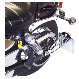 Kentekenplaathouder zijkant Suzuki LS 650 Savage TÜV