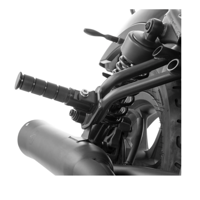 Motorrad Burchard passagier voetsteunen Honda CMX 500 Rebel