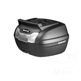 SHAD SH40 Cargo Topkoffer 40L | Zwart met Bagagedrager
