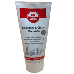 ROT-WEISS RVS & Chroom Polijstpasta 150 ml | Spiegelglans