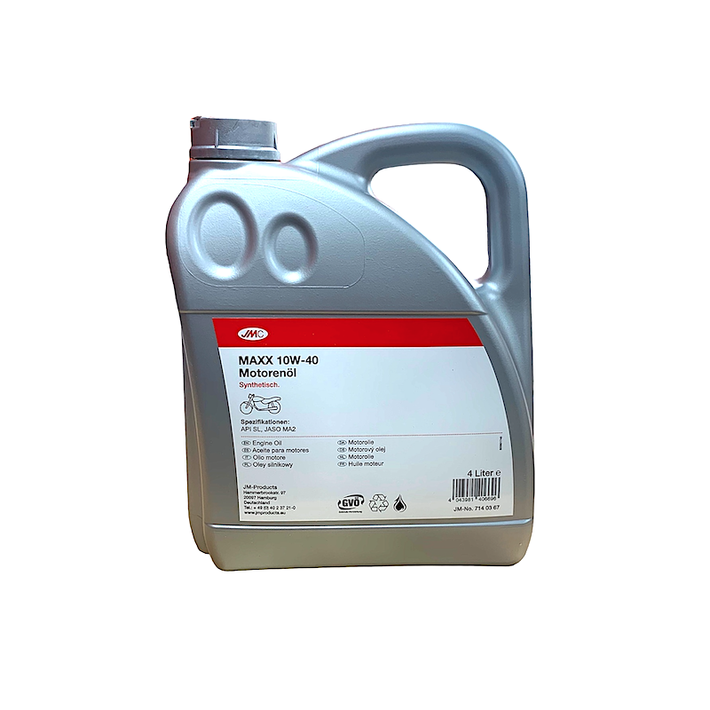 Motorolie 10W40 4T synthetisch 4L JMC MAXX