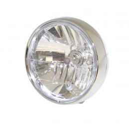 6-1/2 inch koplamp chroom H4 E-keur SHIN YO