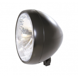6-1/2 inch koplamp zwart H4 E-keur SHIN YO