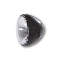 7 inch koplamp zwart LED ring H4 E-keur SHIN YO