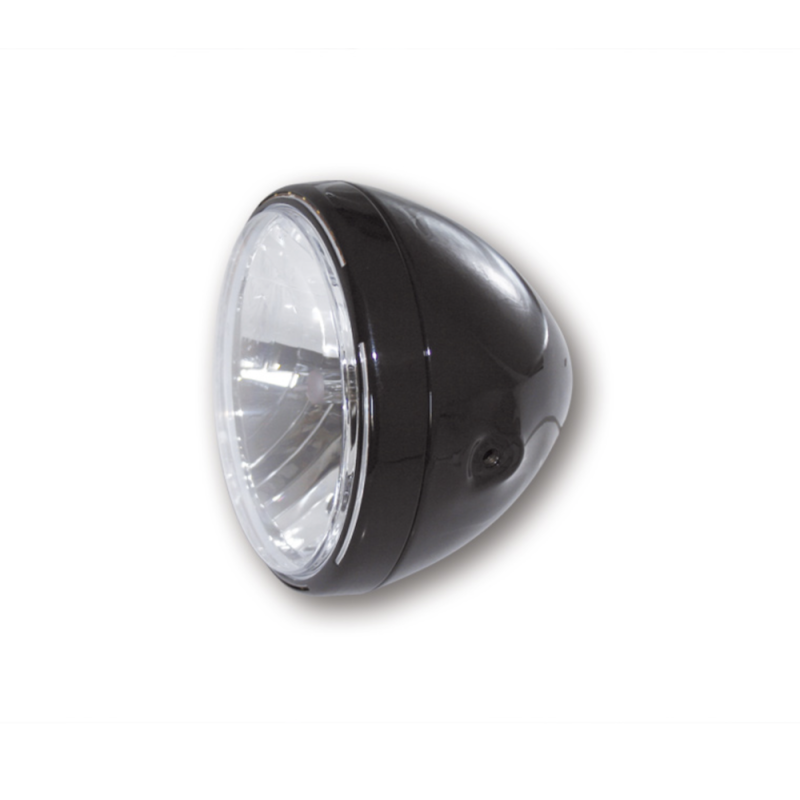 7 inch koplamp zwart LED ring H4 E-keur SHIN YO
