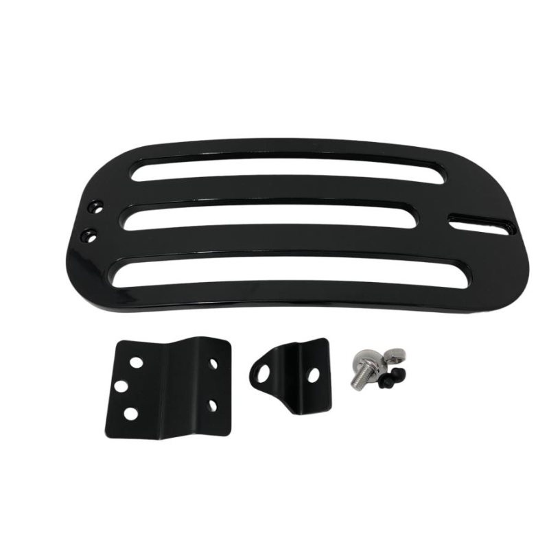 Solo bagagerek Harley-Davidson zwart aluminium