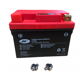 Motor accu JMT LFP02 Lithium 12V met LED-indicator