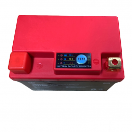 Motor accu JMT LFP02 Lithium 12V met LED-indicator