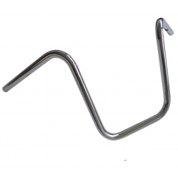Bad Hawk motorstuur 1 inch chroom 760 mm Highway Hawk