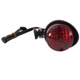 Hawk Universeel Achterlicht Zwart met E-keur