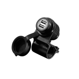 USB stuurstekker 22mm 25mm 5V 2A Highway Hawk