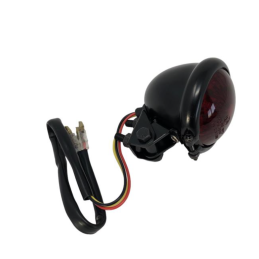 Highway Hawk Old Skool LED achterlicht zwart