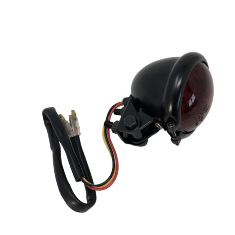 Highway Hawk Old Skool LED achterlicht zwart