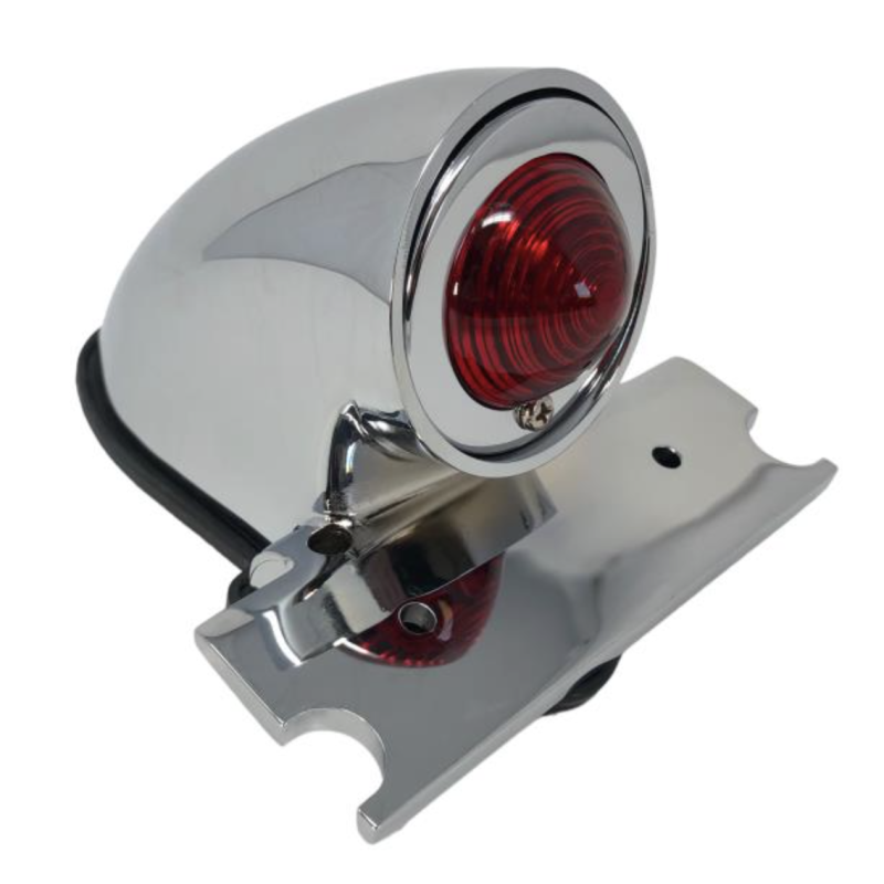 Highway Hawk Sparto achterlicht chroom aluminium
