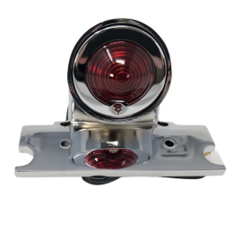 Highway Hawk Sparto achterlicht chroom aluminium