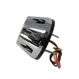 Highway Hawk Thrust LED Achterlicht Chroom met E-keur