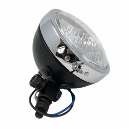 USA Style verstraler zwart chroom E-keur H3 55W Highway Hawk
