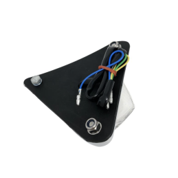 Highway Hawk LED Achterlicht met Kentekenplaathouder Chroom