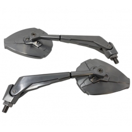 Highway Hawk Hydro spiegelset aluminium M10x1,25