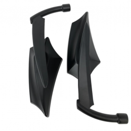 Highway Hawk Razor spiegelset zwart M10x1,25