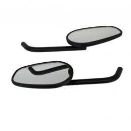 Highway Hawk Classic spiegelset zwart E-keur M10x1,25