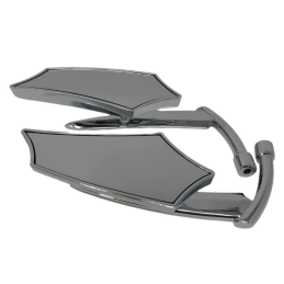 Highway Hawk Razor spiegelset chroom M10x1,25