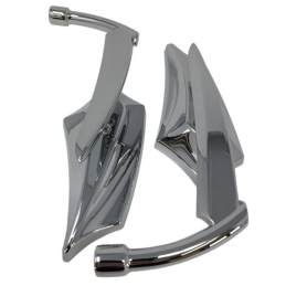 Highway Hawk Razor spiegelset chroom M10x1,25