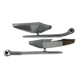 Highway Hawk Razor spiegelset chroom M10x1,25