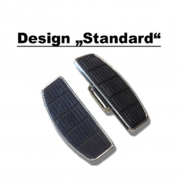 Highway Hawk rijder floorboards Standaard chroom Honda VT